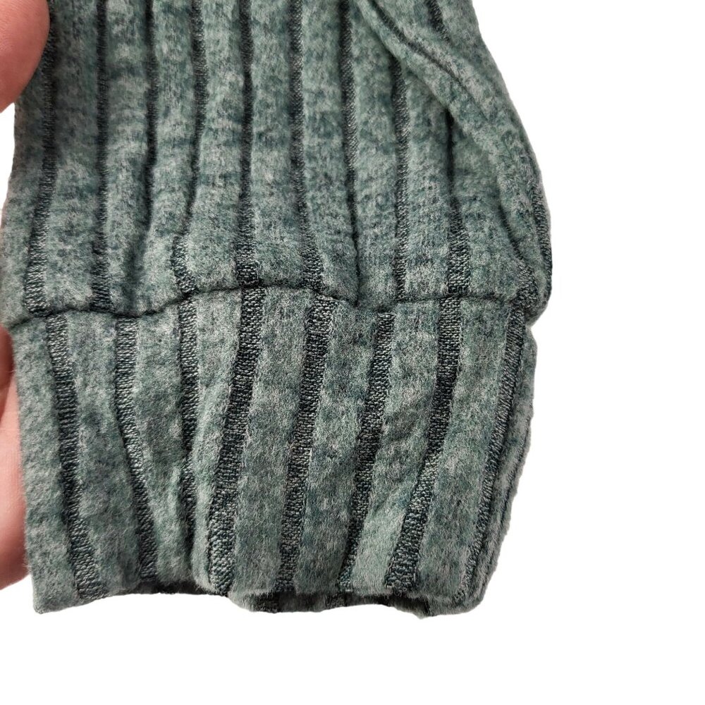 Zeagoo Womens Ribbed Knit Long Sleeve Crop Top - XL Evergreen Soft & Cozy - Picture 2 of 10